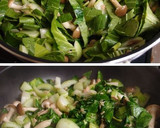 ご飯がすすむ２★青梗菜とツナの炒め煮★作り方4写真