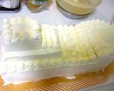 お船の形のデコレーションケーキ作り方6写真