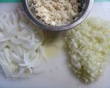 簡単✿給食のケチャップソースのハンバーグ作り方1写真