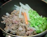 なんちゃってチンジャオロース作り方4写真