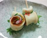 グルグル巻いて～ちくわ・・・お弁当に。作り方4写真