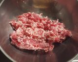 野菜たっぷり　チーズｉｎ煮込みハンバーグ作り方2写真