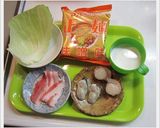 インスタントでクリーミー海鮮味噌ラーメン作り方1写真