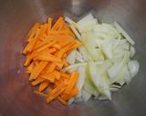 年越しそばに！まんまるかき揚げ作り方1写真