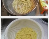 インスタントでクリーミー海鮮味噌ラーメン作り方6写真