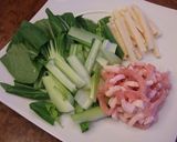 トゥルトゥル豚肉で☆ガッツリ豚骨ラーメン作り方1写真