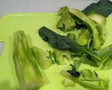 有効利用。ブロッコリーの茎のきんぴら作り方1写真