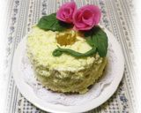 * バラの花 ❤ プラスチックチョコ♪作り方18写真
