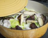 ルクルーゼde白菜豚バラすき焼き煮作り方3写真