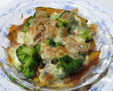 南瓜とトマトとツナ入り簡単チーズ焼き～☆作り方7写真
