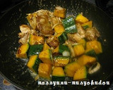 ■簡単！鶏肉とかぼちゃのトマトクリーム煮作り方4写真
