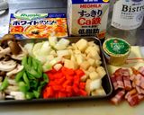 ホンビノス貝deクラムチャウダー作り方2写真