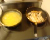 鮭とほうれん草のクリームパスタ作り方2写真