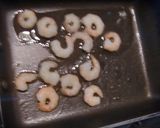 干しのりとむき海老のまんまる卵焼き作り方2写真