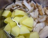 じゃが芋と蓮根の鶏そぼろ煮作り方4写真