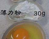 マロンケーキ　栗のスポンジケーキ作り方5写真