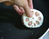 レンコンの挟み照り焼き作り方9写真