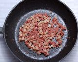 コンビーフハッシュ玉子巻きおにぎり作り方2写真