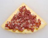 コンビーフハッシュ玉子巻きおにぎり作り方3写真