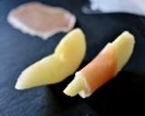 洋梨の生ハム巻き ♪作り方1写真