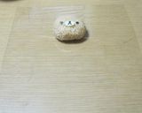 かわいい＊ラップ付きおにぎり☆リラックマ作り方3写真
