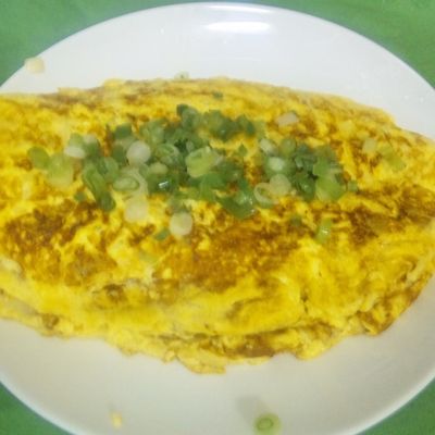 長ネギいっぱいのオムレツ♡風邪予防に… by たつなん 【クックパッド