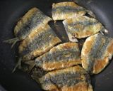 いわしのバジル・トマトソースかけ作り方5写真