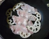 ✩豚の生姜焼き（レンコンと一緒にどうぞ）作り方2写真