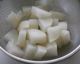 ほっこりおかず＊大根とごぼう天の煮物作り方6写真