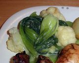 簡単ホワイトソースで青梗菜のクリーム煮作り方5写真