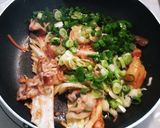 簡単 とんこつ豚キムチラーメン♪！作り方3写真