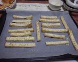 食パンのみみで高級ガーリックラスク作り方4写真
