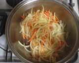 カニかまでトマトクリームパスタ作り方2写真