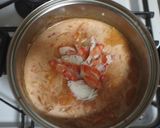 カニかまでトマトクリームパスタ作り方5写真