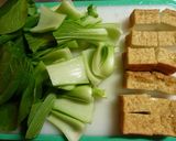 塩麹焼豚の煮汁で簡単もう1品☆青梗菜煮作り方2写真