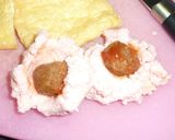 ミートボール　ＩＮ　魚肉巾着☆作り方2写真