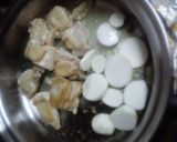 鶏モモ肉とキャベツのクリーム煮作り方1写真