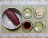 時短簡単夕飯主菜！鶏もも肉と薩摩芋の照り焼き弁当作り方1写真