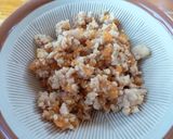 大人の鶏そぼろ。作り方4写真