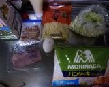 甘くないパンケーキ お好み焼き作り方1写真