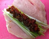 ネギダレのロールチキンをジュレde作り方3写真