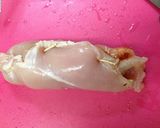 ネギダレのロールチキンをジュレde作り方4写真