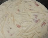 大根と柚子胡椒のミルクパスタ作り方3写真