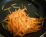 たくあん活用♡お弁当にも！彩り野菜ソテー作り方2写真