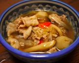 オイスターソースで超旨の芋煮作り方4写真