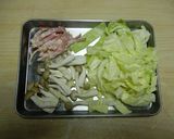 キャベツとシメジのミルクスープ作り方1写真