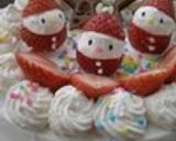 2010☆苺サンタクリスマスケーキ作り方19写真