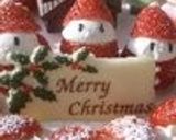 2010☆苺サンタクリスマスケーキ作り方20写真