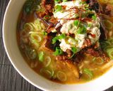 白い葱ダレ◇変わり麻婆茄子味噌ラーメン◇作り方4写真