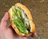 ▲山ごはん▲コンビニ食材でサバサンド作り方2写真